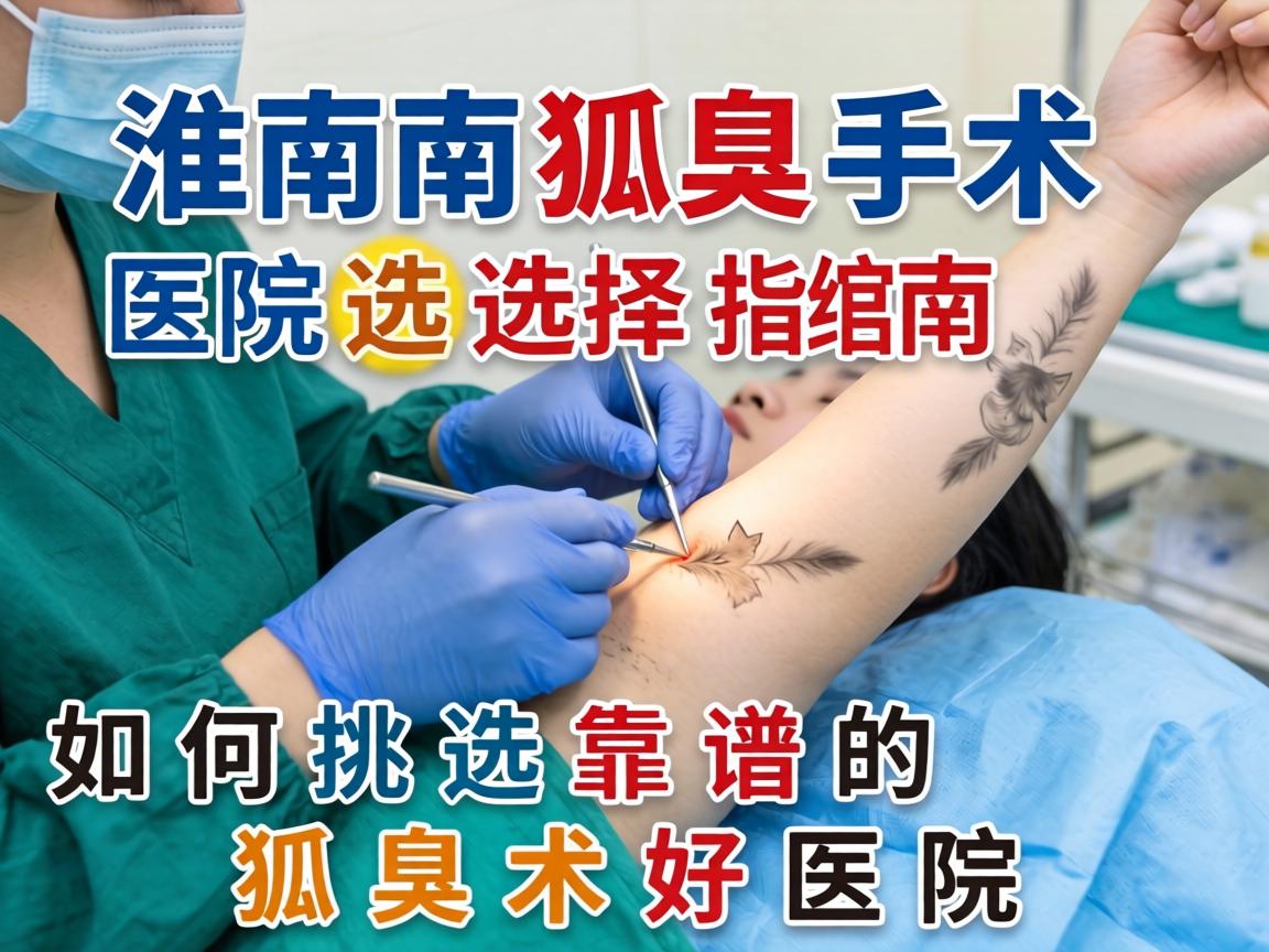 淮南狐臭手术医院选择指南，如何挑选靠谱的狐臭术好医院