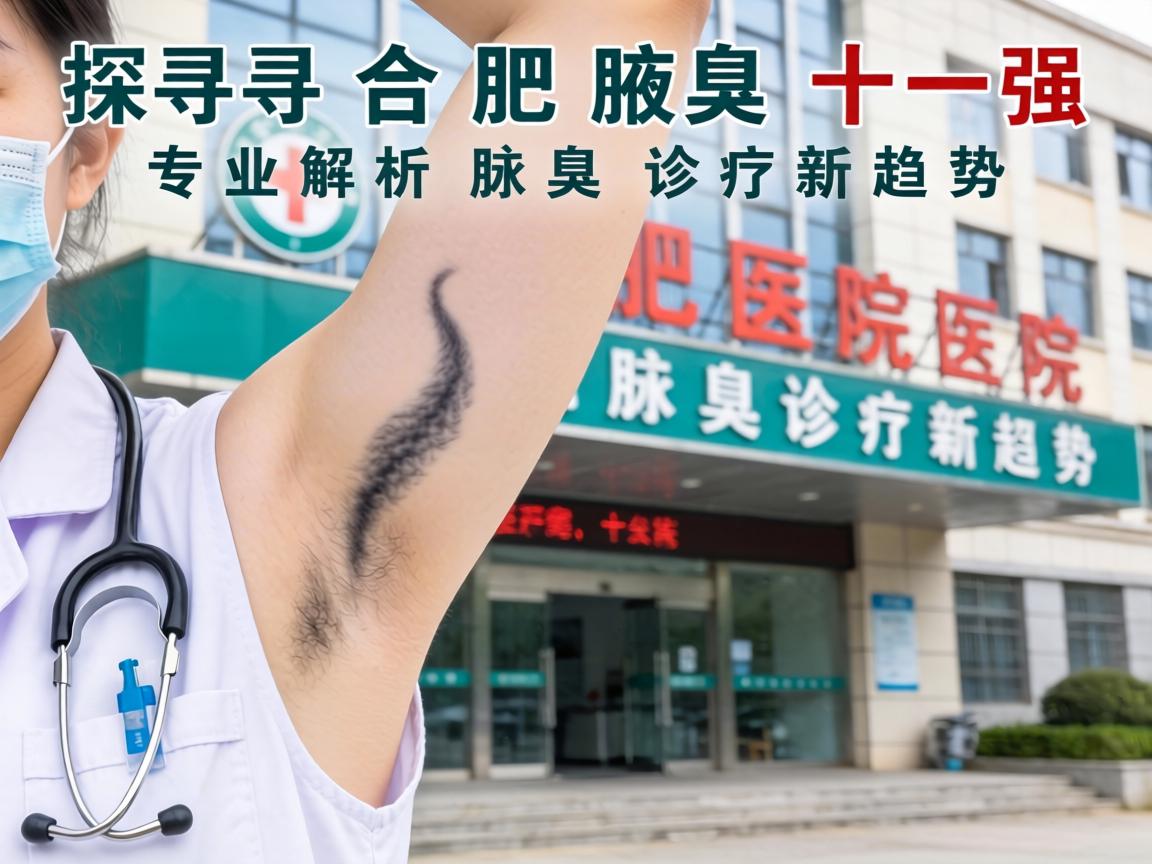 探寻合肥腋臭医院前十强，专业解析腋臭诊疗新趋势