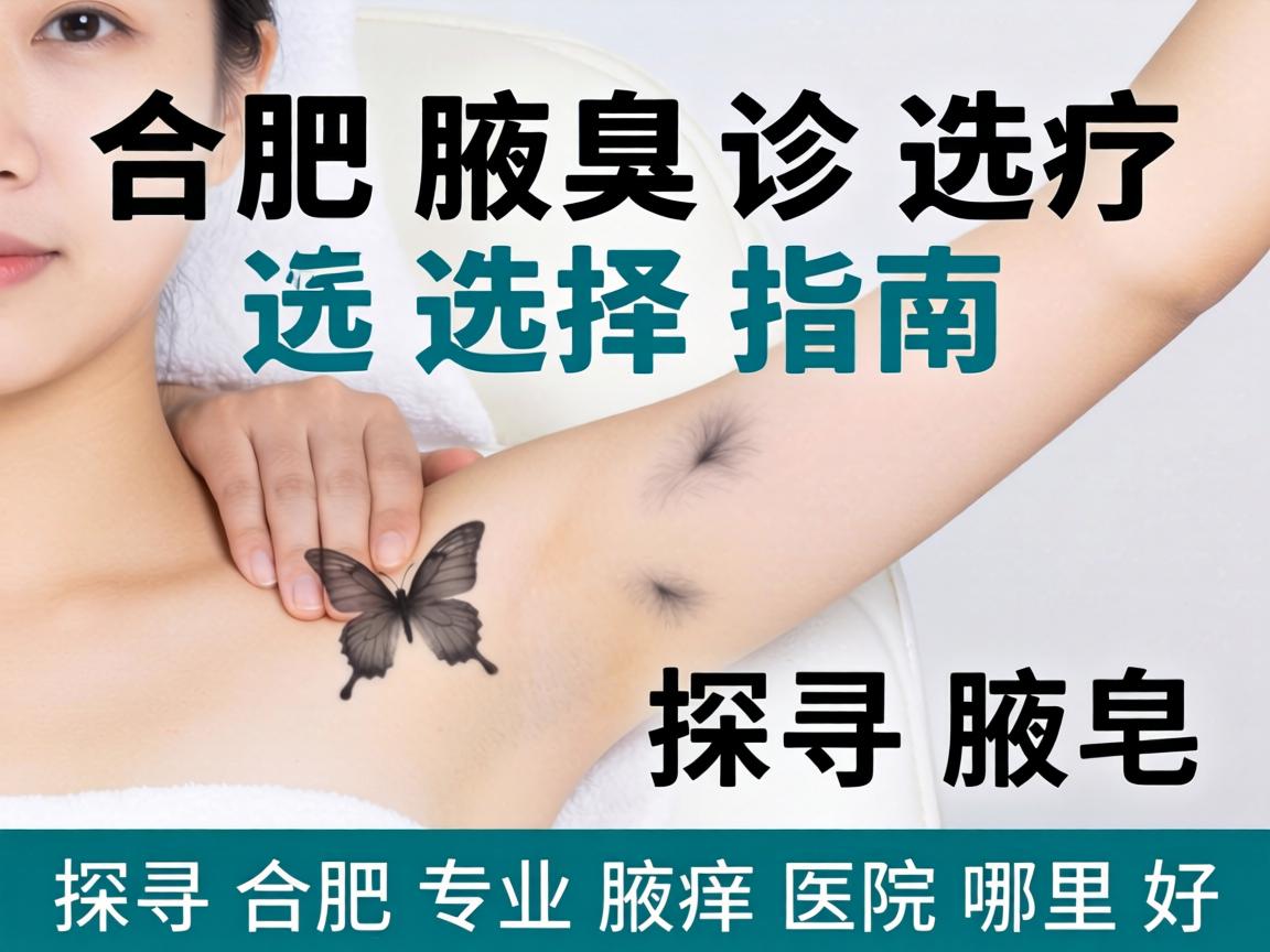 合肥腋臭诊疗选择指南，探寻合肥专业腋臭医院哪里好