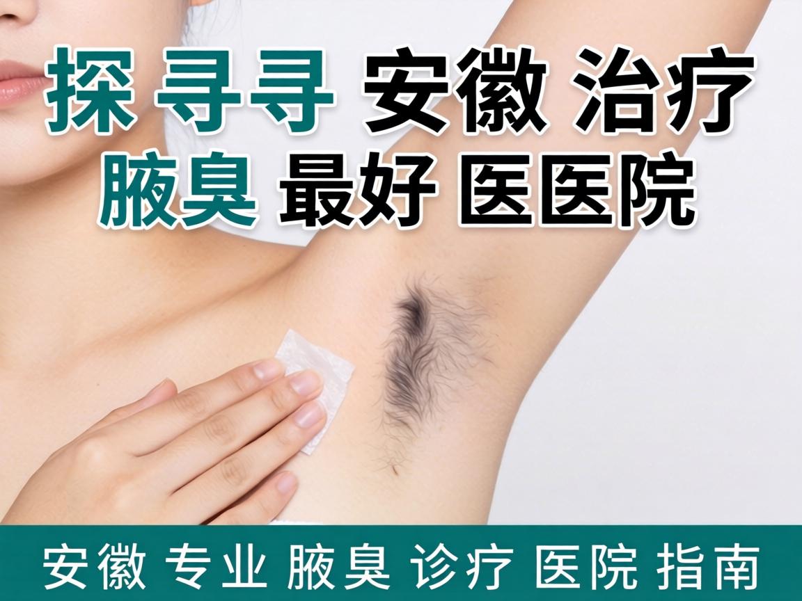 探寻安徽治疗腋臭最好医院，安徽专业腋臭诊疗医院指南
