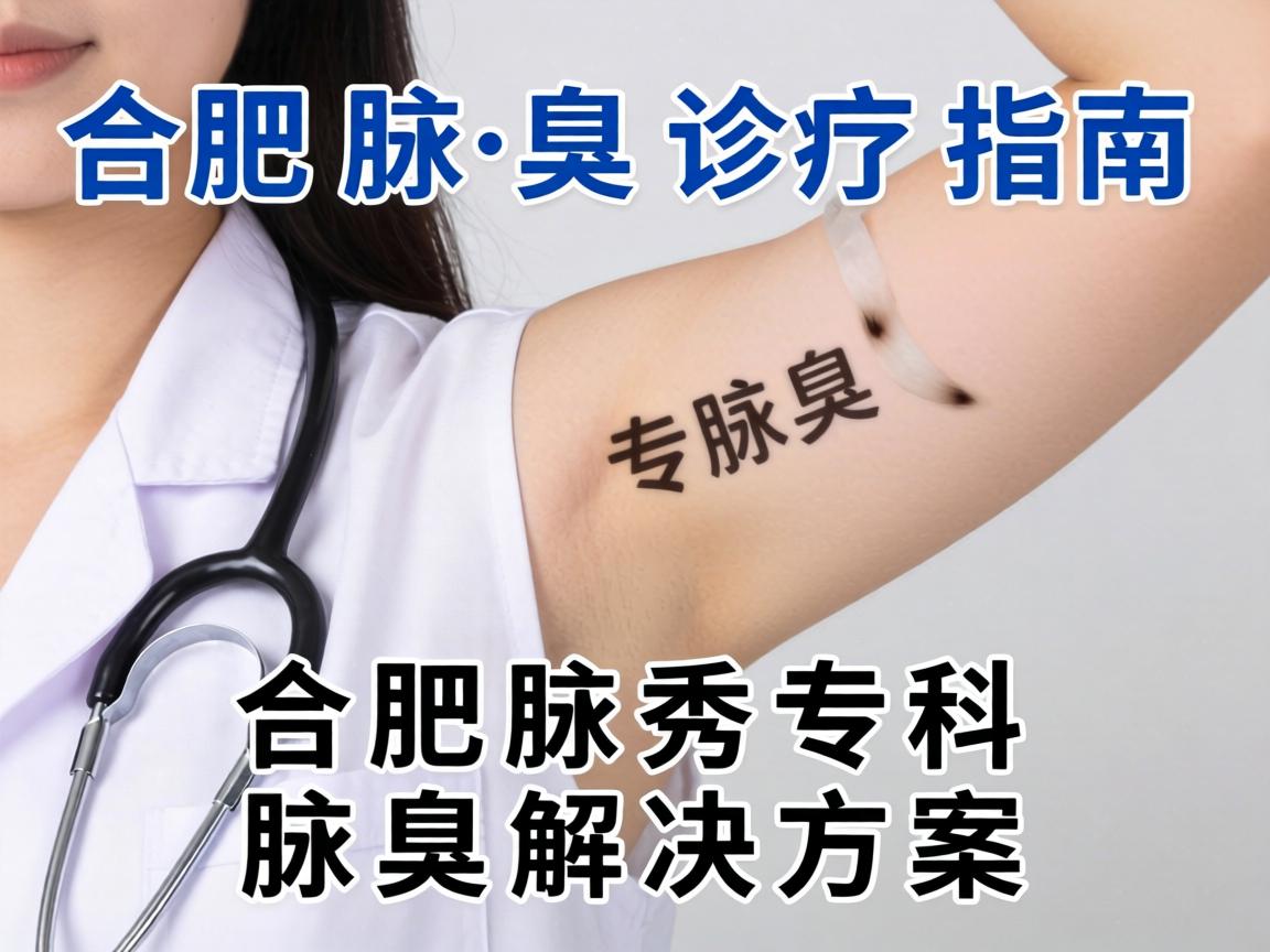 合肥腋臭诊疗指南，解析合肥腋秀专科的腋臭解决方案