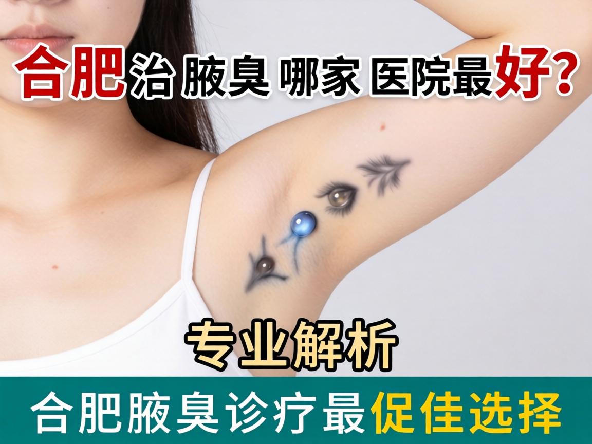 合肥治腋臭哪家医院最好？专业解析合肥腋臭诊疗最佳选择