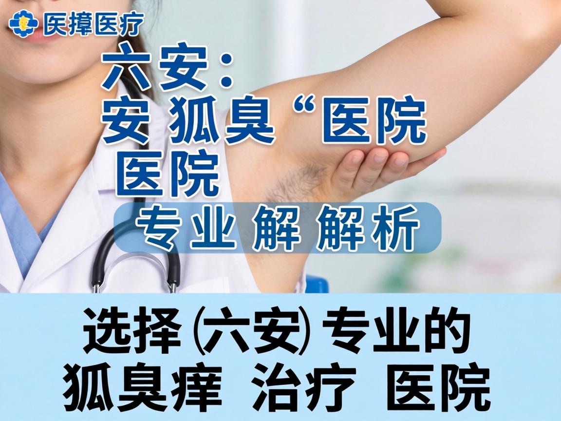 六安狐臭医院专业解析，如何选择六安专业的狐臭治疗医院