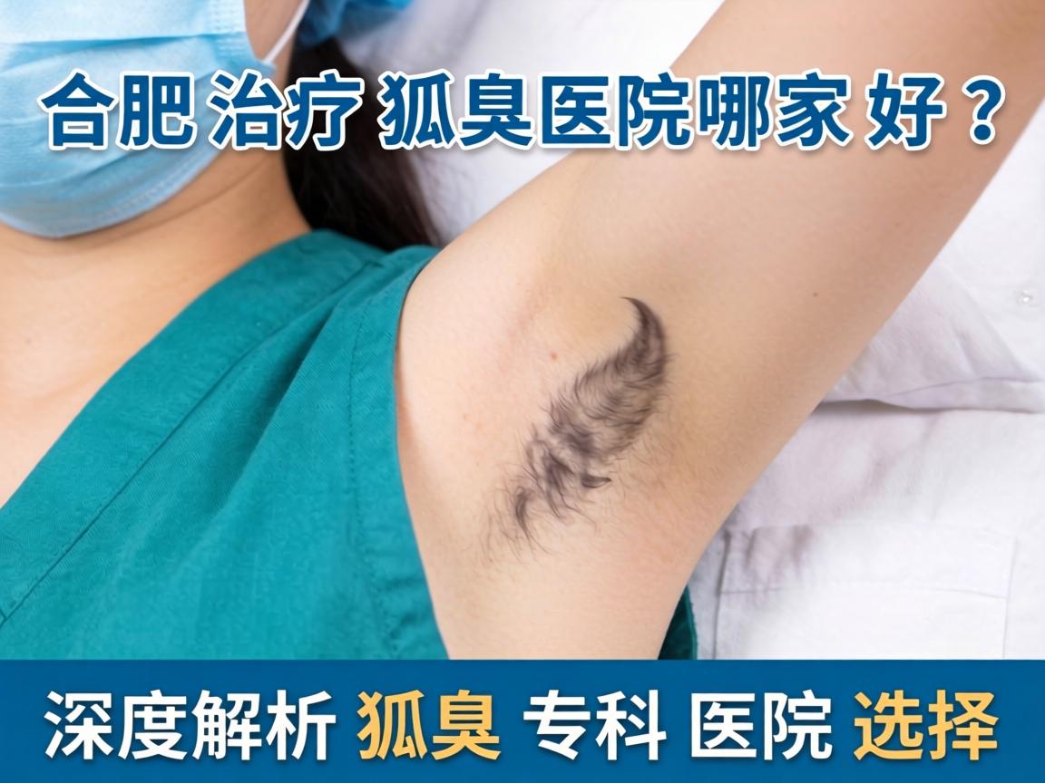 合肥治疗狐臭医院哪家好？深度解析狐臭专科医院选择