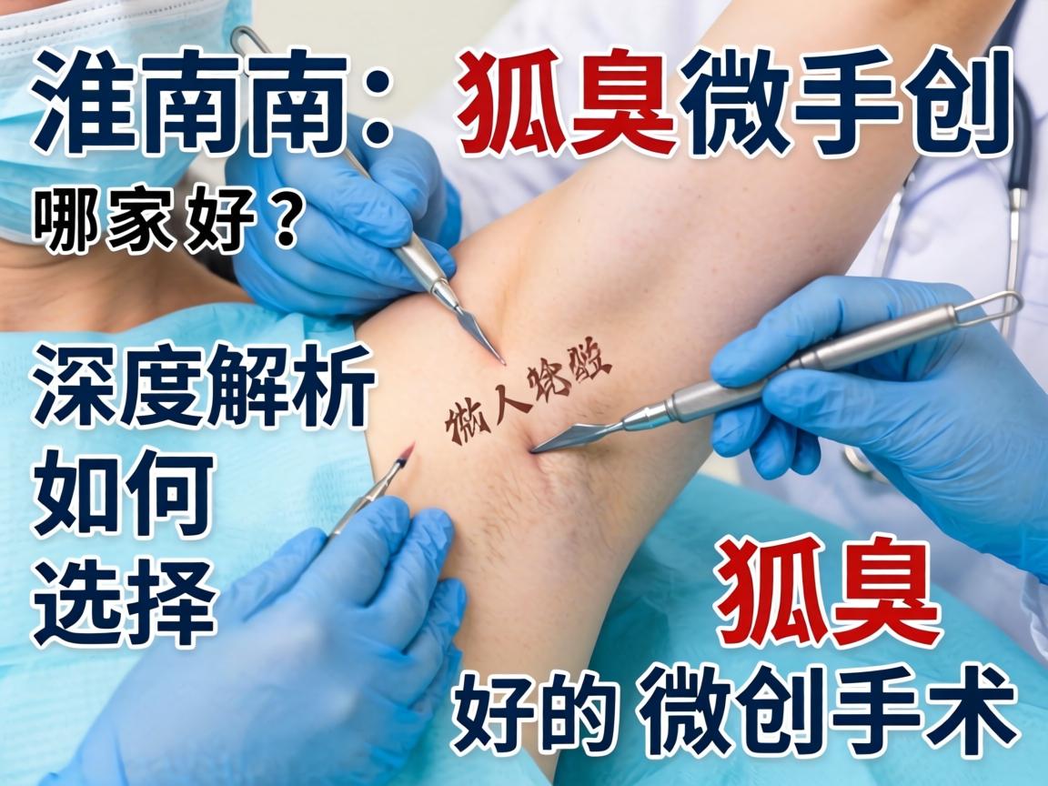 淮南狐臭微创手术哪家好？深度解析如何选择好的狐臭微创手术