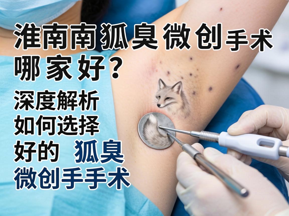 淮南狐臭微创手术哪家好？深度解析如何选择好的狐臭微创手术