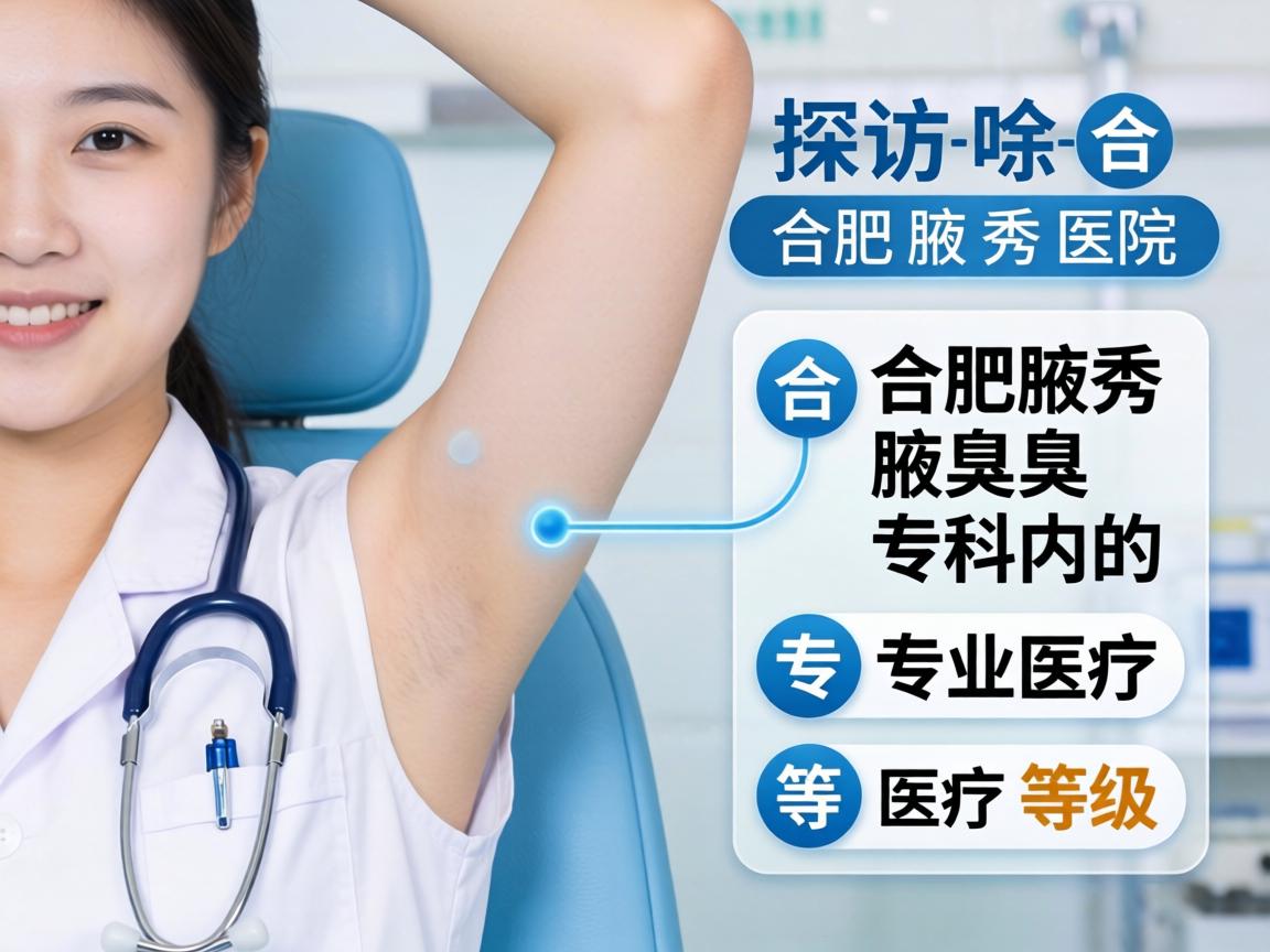 探访合肥腋秀医院，解析合肥腋秀腋臭专科的专业医疗等级