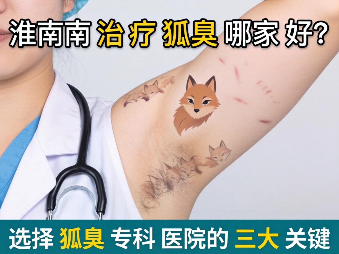 淮南治疗狐臭哪家好？选择狐臭专科医院的三大关键