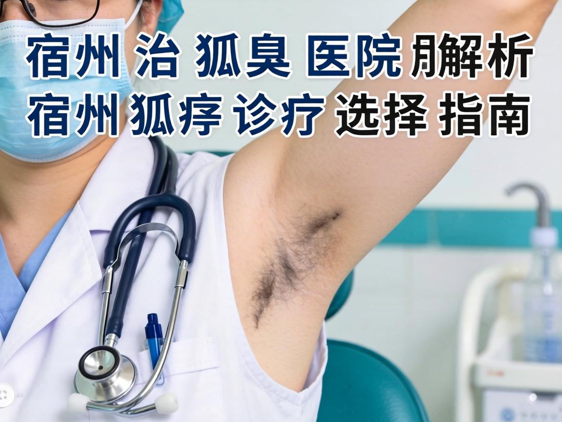 宿州治狐臭医院解析，宿州狐臭诊疗选择指南
