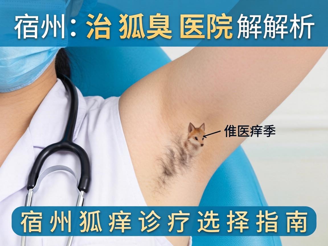 宿州治狐臭医院解析，宿州狐臭诊疗选择指南