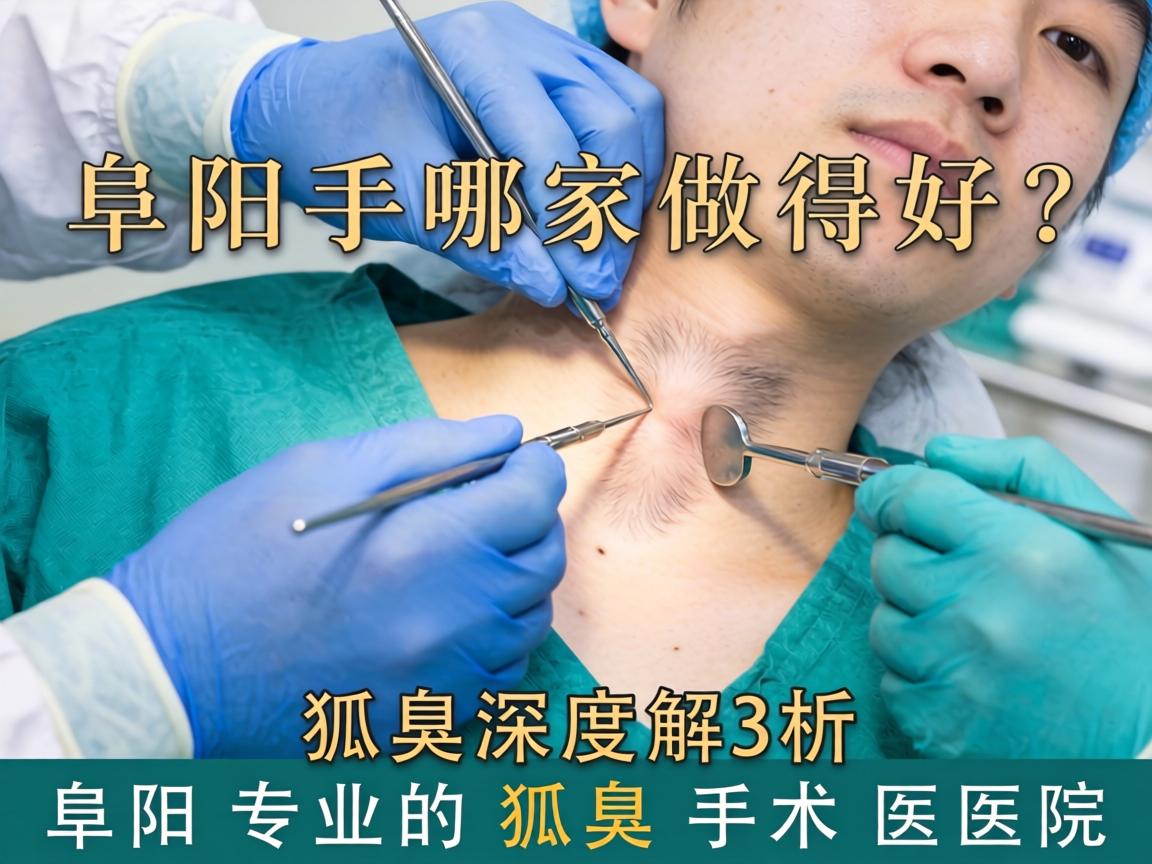 阜阳狐臭手术哪家做得好？深度解析阜阳专业的狐臭手术医院