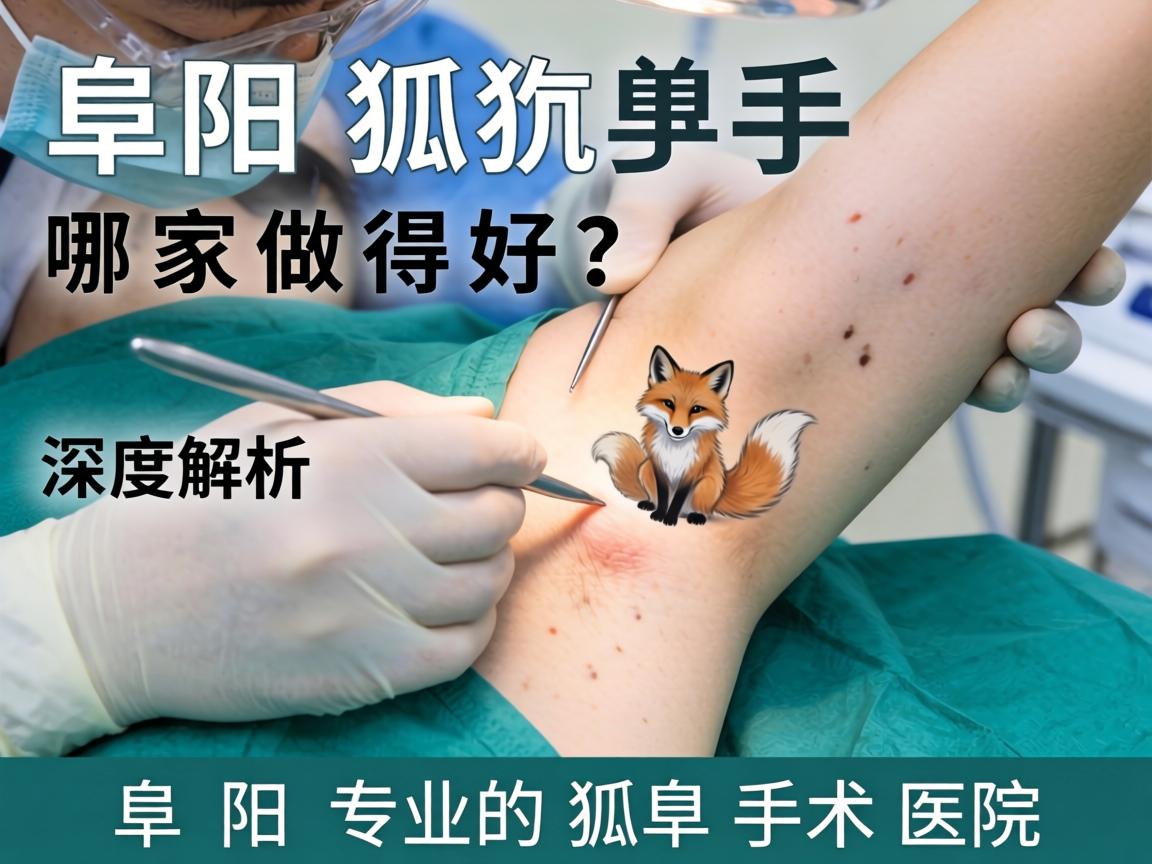 阜阳狐臭手术哪家做得好？深度解析阜阳专业的狐臭手术医院