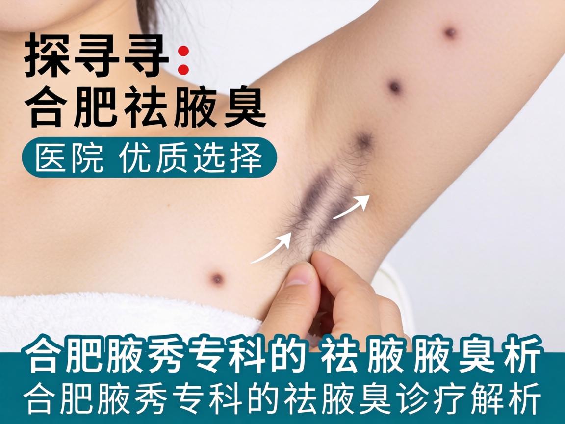 探寻合肥祛腋臭医院优质选择，合肥腋秀专科的祛腋臭诊疗解析