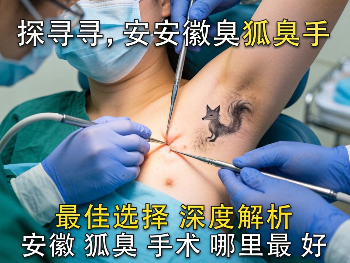 探寻安徽狐臭手术最佳选择，深度解析安徽狐臭手术哪里最好