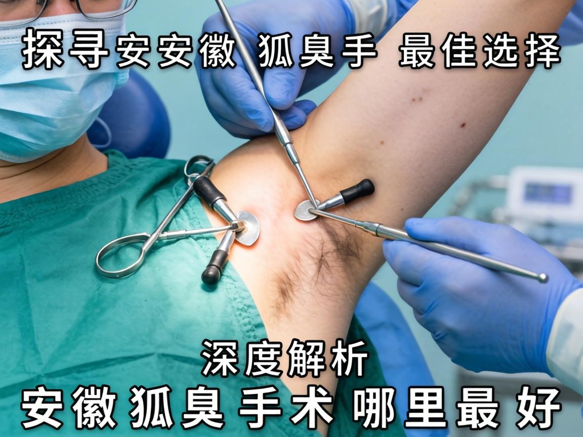 探寻安徽狐臭手术最佳选择，深度解析安徽狐臭手术哪里最好