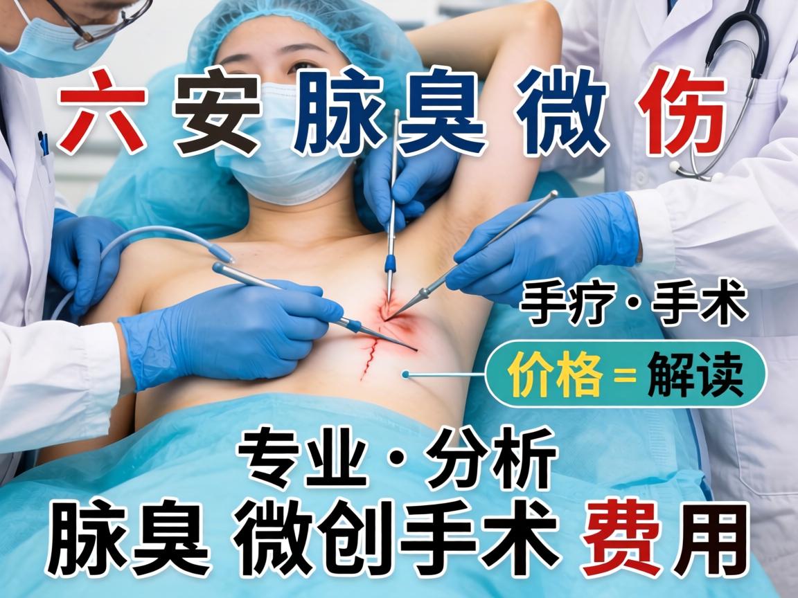 六安腋臭微创手术价格解读，专业分析腋臭微创手术费用