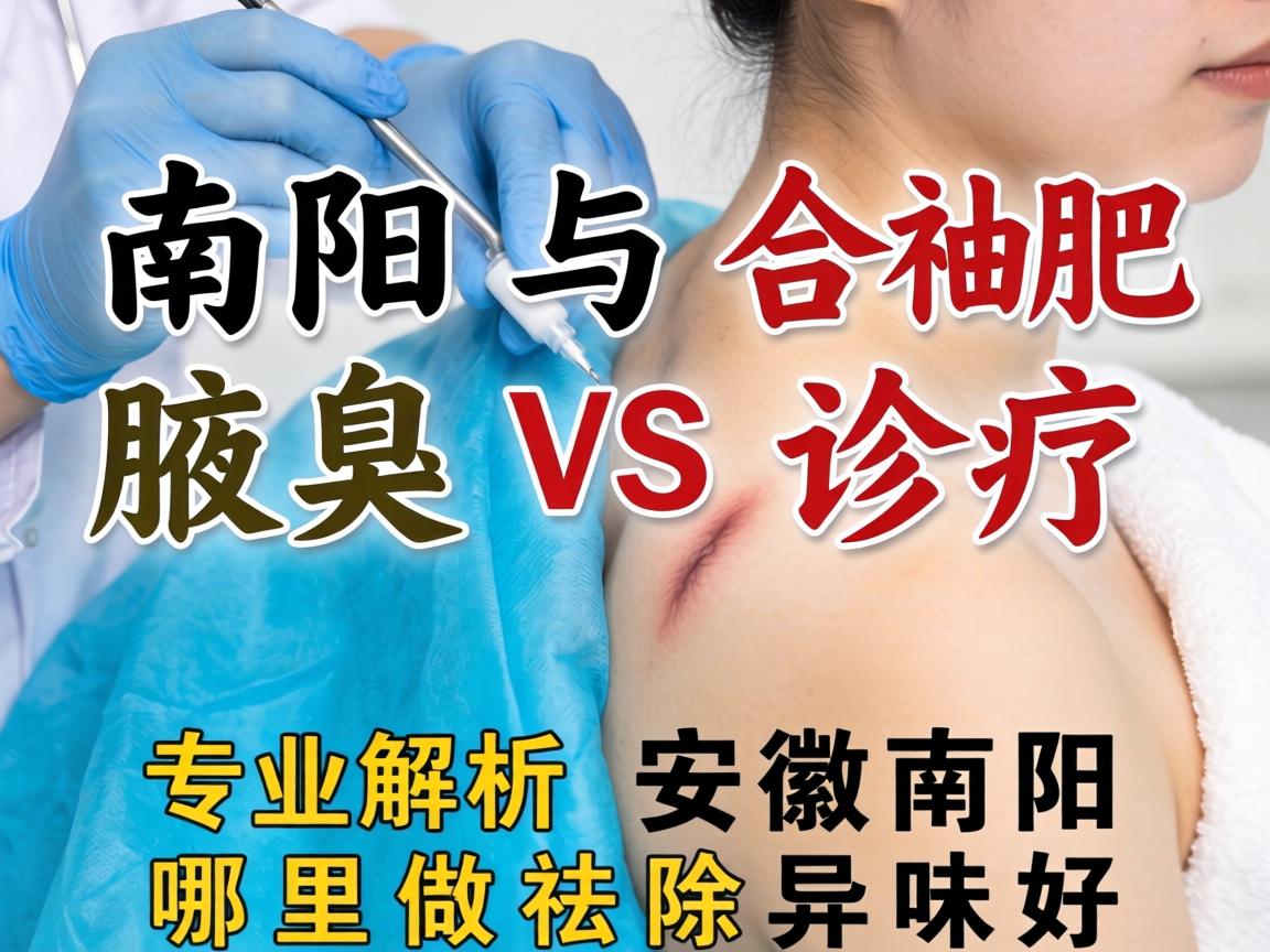 南阳与合肥腋臭诊疗对比，专业解析安徽南阳哪里做祛除异味好