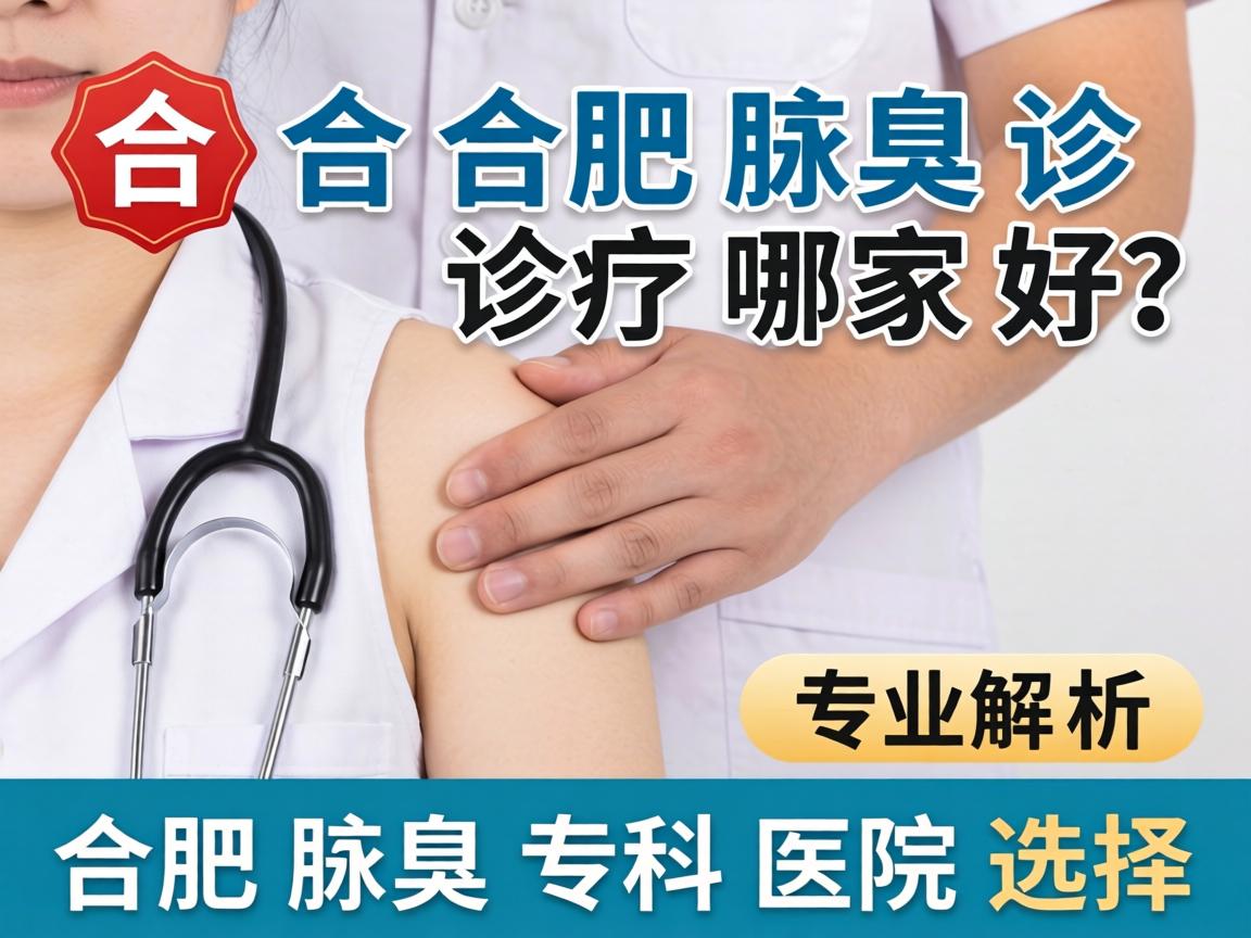 合肥腋臭诊疗哪家好？专业解析合肥腋臭专科医院选择