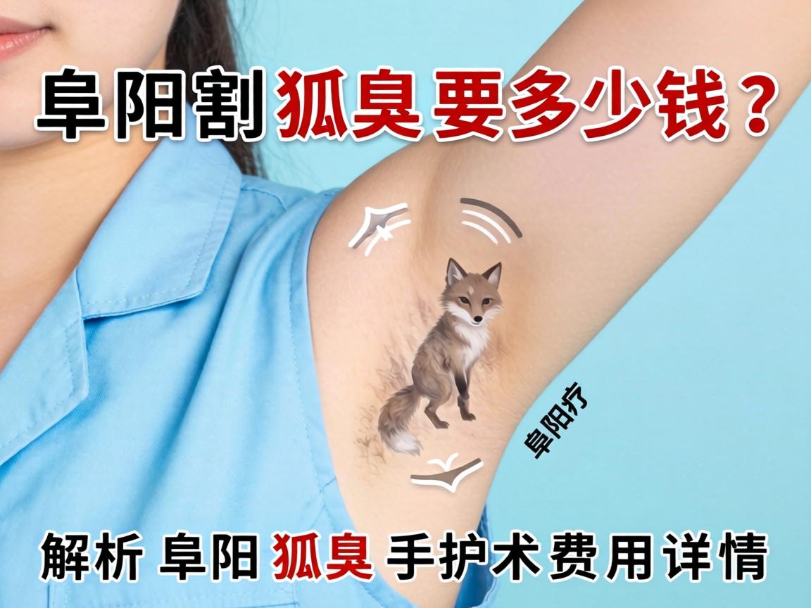 阜阳割狐臭要多少钱？解析阜阳狐臭手术费用详情