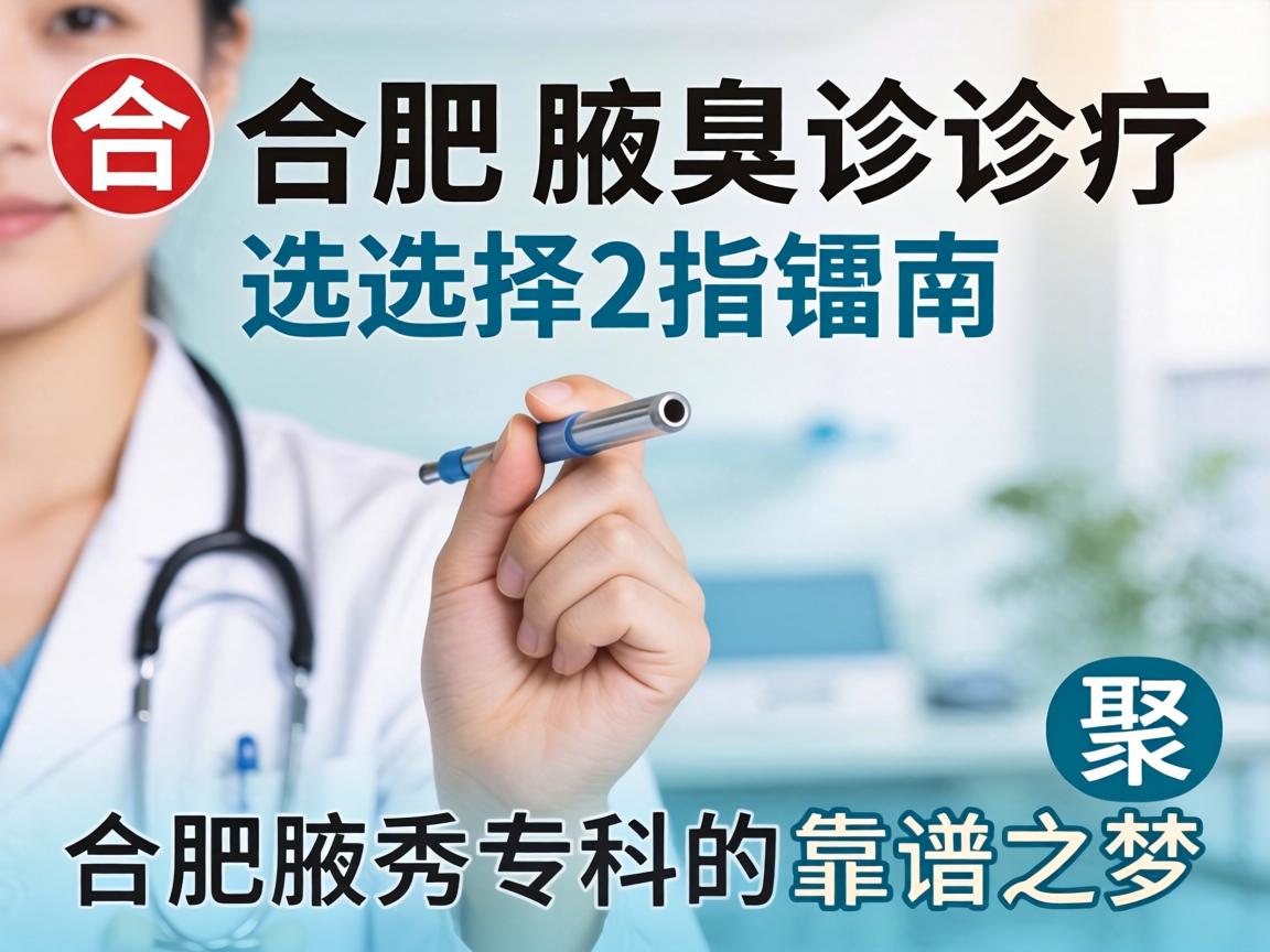 合肥腋臭诊疗选择指南，聚焦合肥腋秀专科的靠谱之处