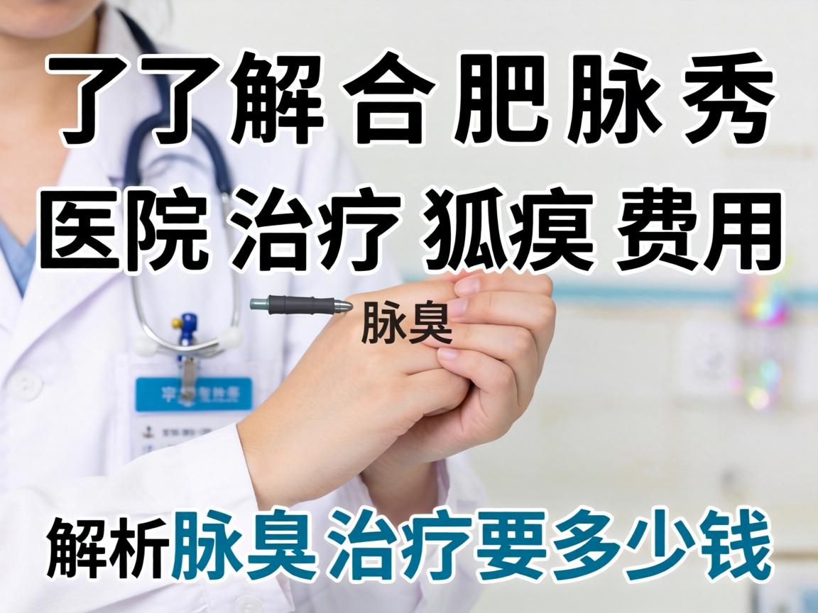 了解合肥腋秀医院治疗狐臭费用，解析腋臭治疗要多少钱
