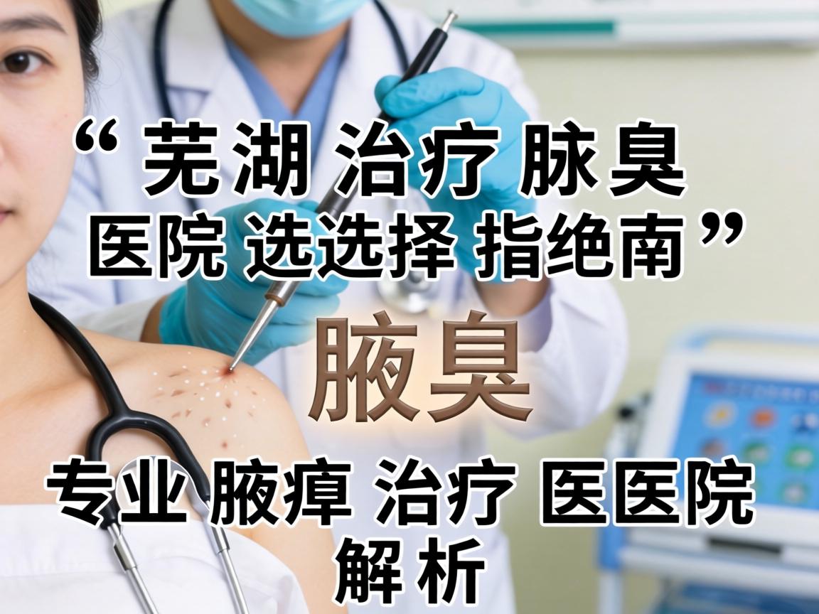 芜湖治疗腋臭医院选择指南，专业腋臭治疗医院解析