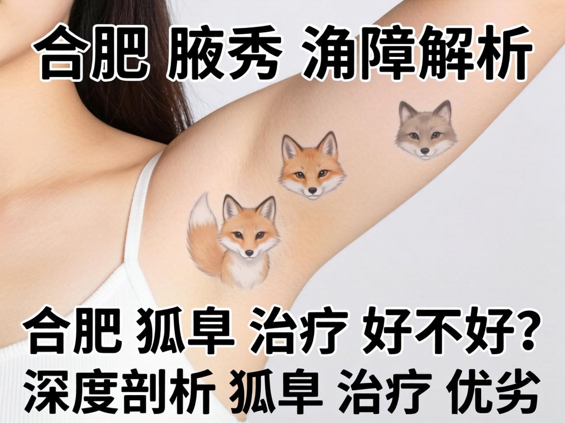 合肥腋秀解析，合肥狐臭治疗好不好？深度剖析狐臭治疗优劣