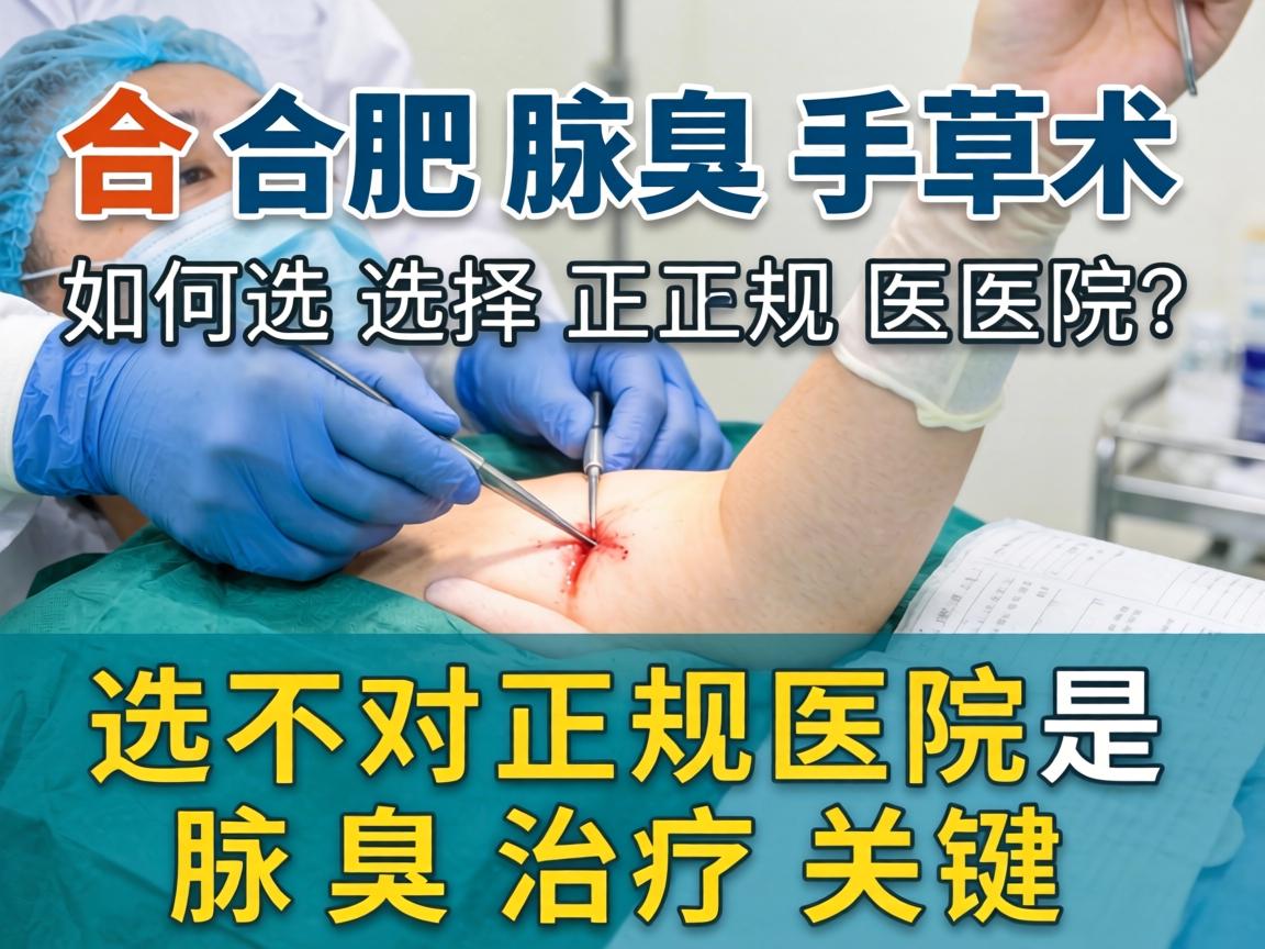 合肥腋臭手术如何选择正规医院?选对正规医院是腋臭治疗关键 合肥腋臭手术如何选择正规医院?选对正规医院是腋臭治疗关键