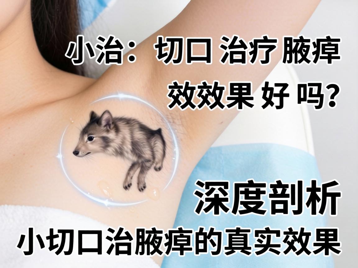小切口治疗腋臭效果好吗？深度剖析小切口治腋臭的真实效果