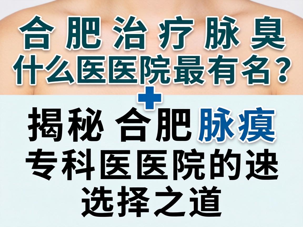 合肥治疗腋臭什么医院最有名?揭秘合肥腋臭专科医院的选择之道 合肥治疗腋臭什么医院最有名?揭秘合肥腋臭专科医院的选择之道
