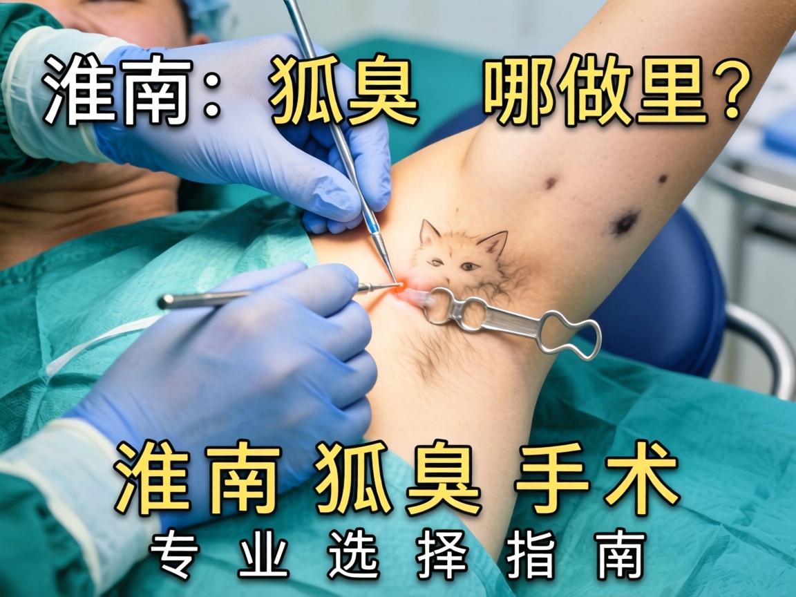 淮南狐臭手术哪里做？淮南狐臭手术专业选择指南