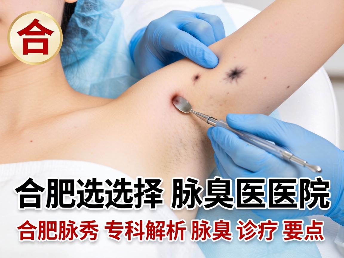 在合肥选择腋臭医院，合肥腋秀专科解析腋臭诊疗要点