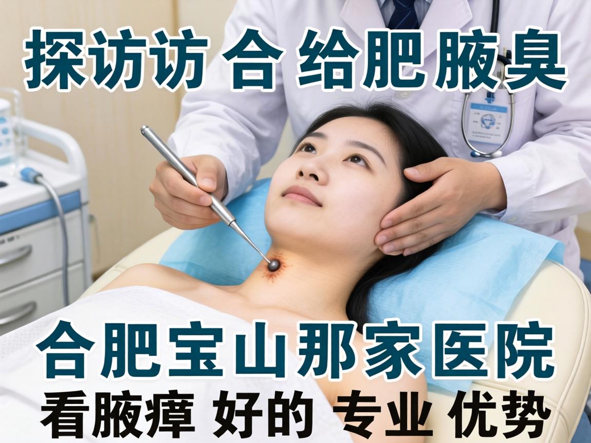 探访合肥腋臭专科医院，详解合肥宝山那家医院看腋臭好的专业优势