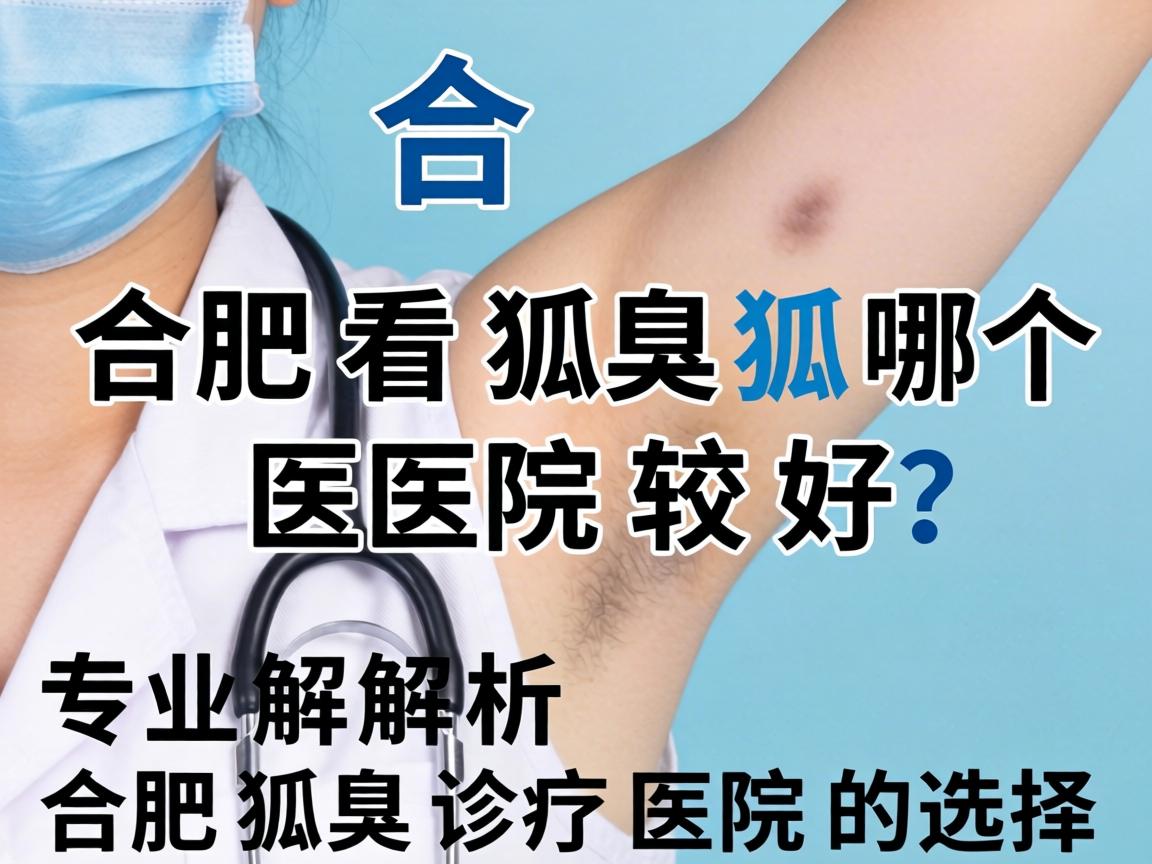 在合肥看狐臭哪个医院较好？专业解析合肥狐臭诊疗医院的选择