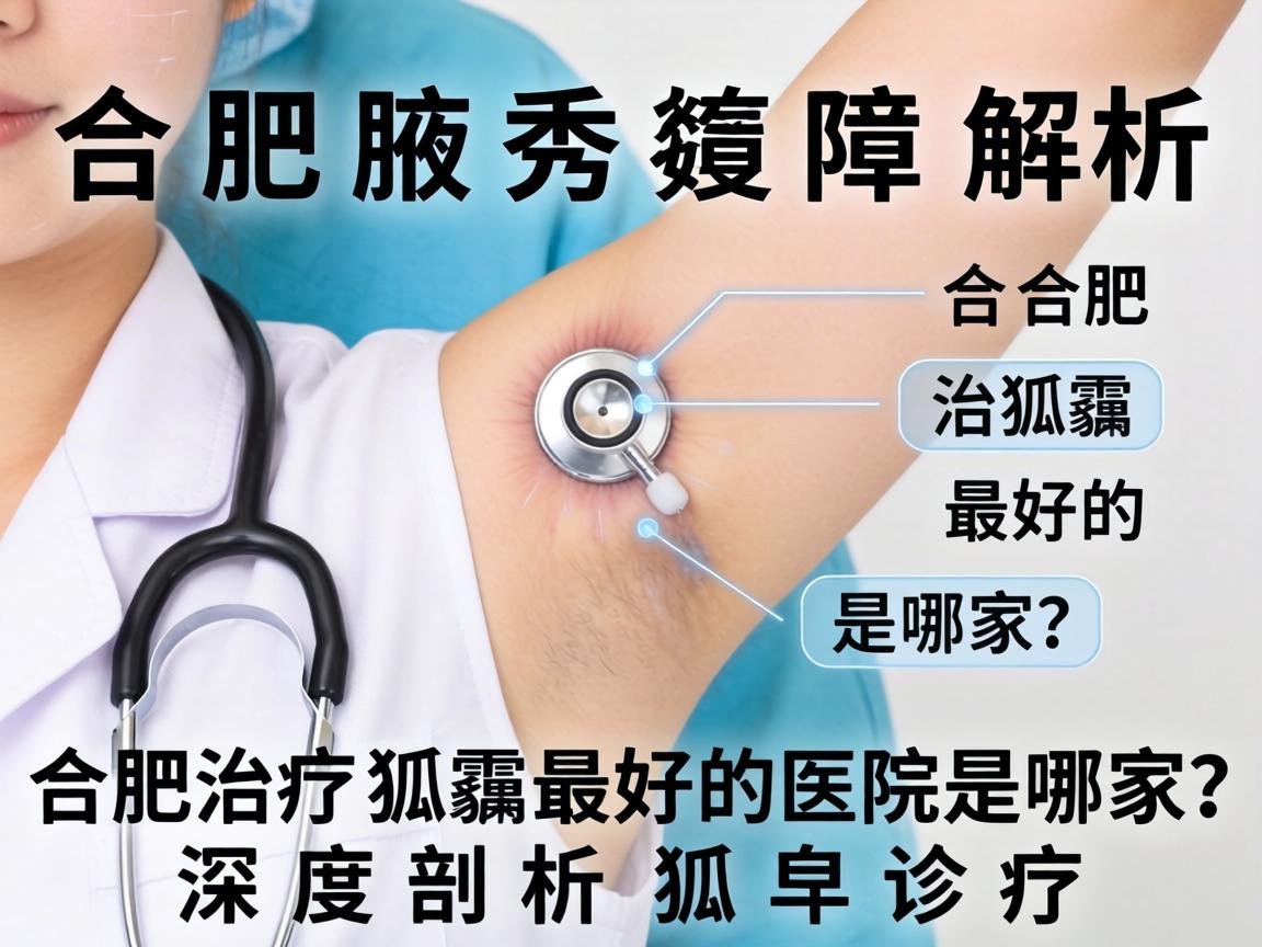 合肥腋秀解析，合肥治疗狐臭最好的医院是哪家？深度剖析狐臭诊疗