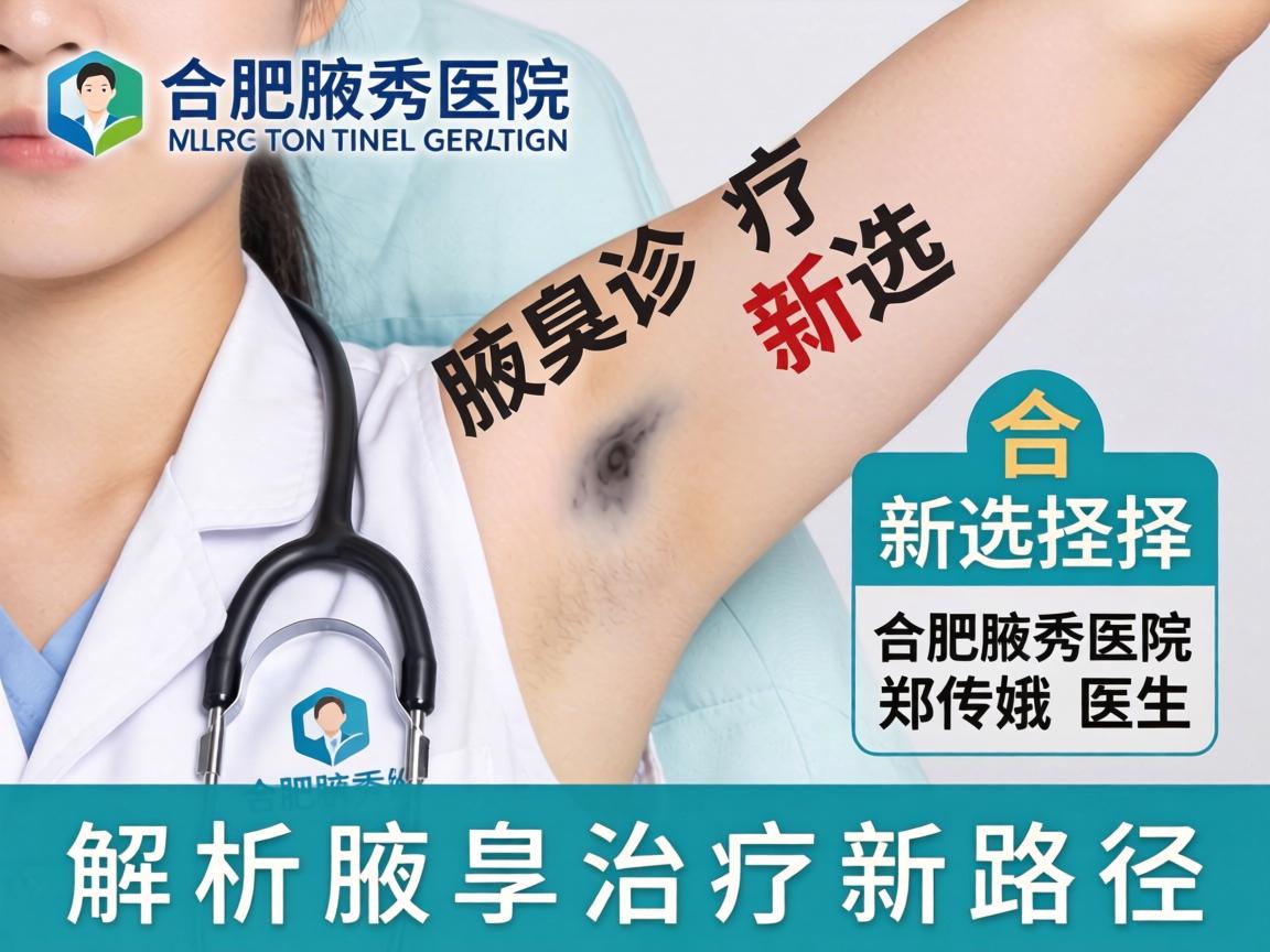 腋臭诊疗新选择，合肥腋秀医院郑传娥医生解析腋臭治疗新路径