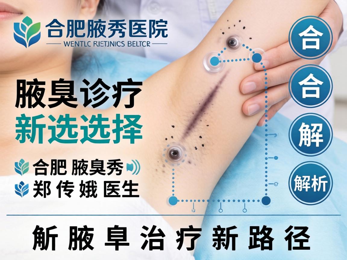 腋臭诊疗新选择，合肥腋秀医院郑传娥医生解析腋臭治疗新路径