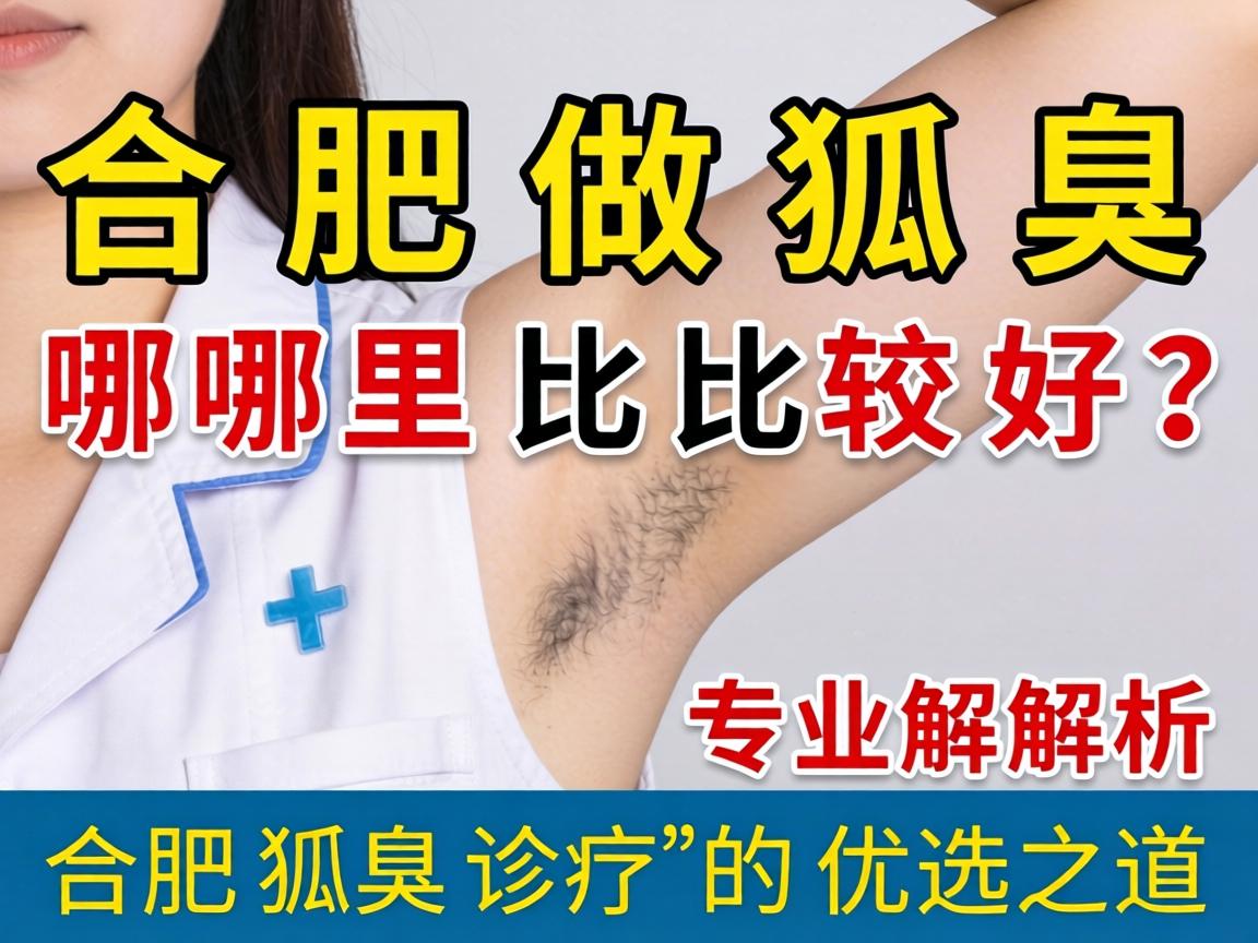 合肥做狐臭哪里比较好？专业解析合肥狐臭诊疗的优选之道