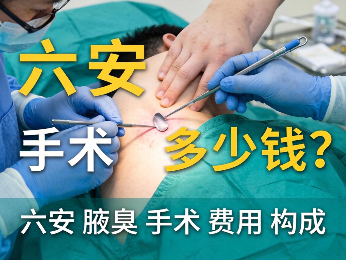 六安腋臭手术多少钱？详解六安腋臭手术费用构成