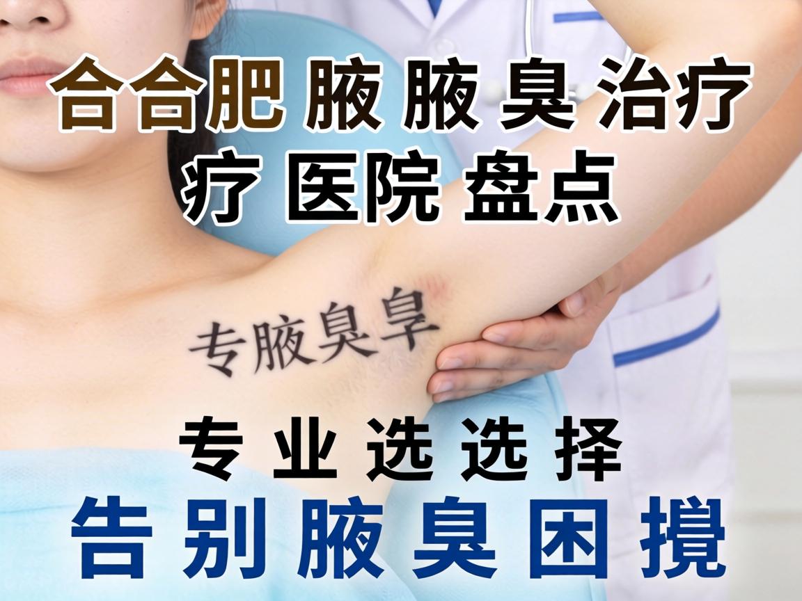 合肥腋臭治疗医院盘点，专业选择，告别腋臭困扰