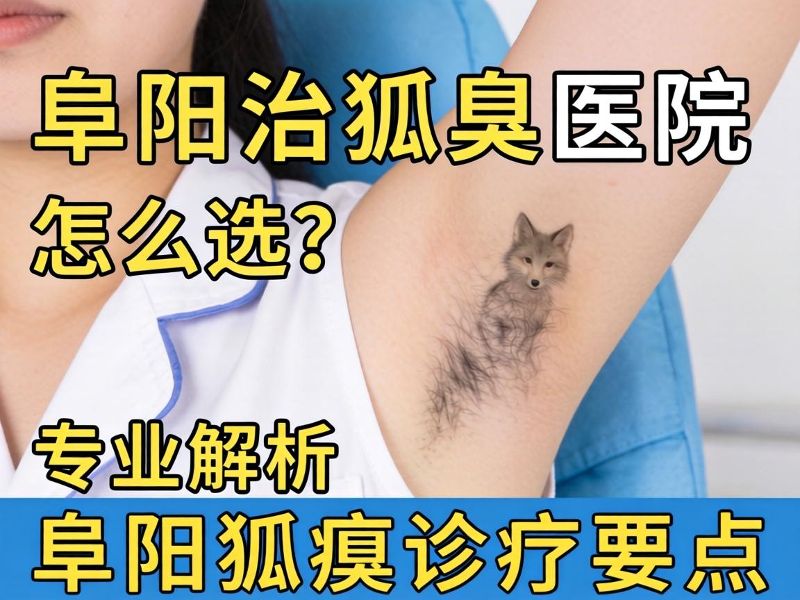 阜阳治狐臭医院怎么选？专业解析阜阳狐臭诊疗要点