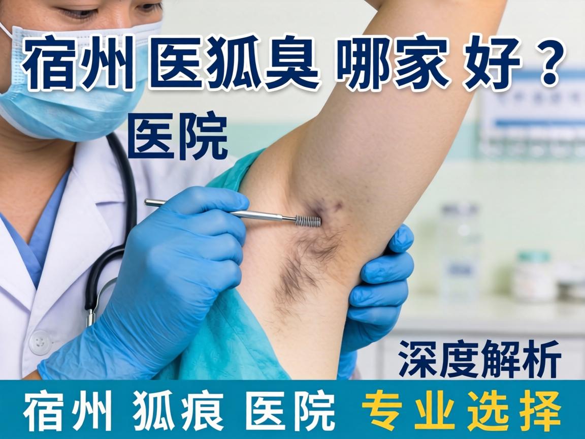 宿州狐臭医院哪家好？深度解析宿州狐臭医院专业选择