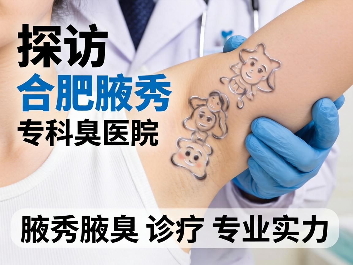 探访合肥腋秀腋臭专科医院，解析腋秀腋臭诊疗专业实力