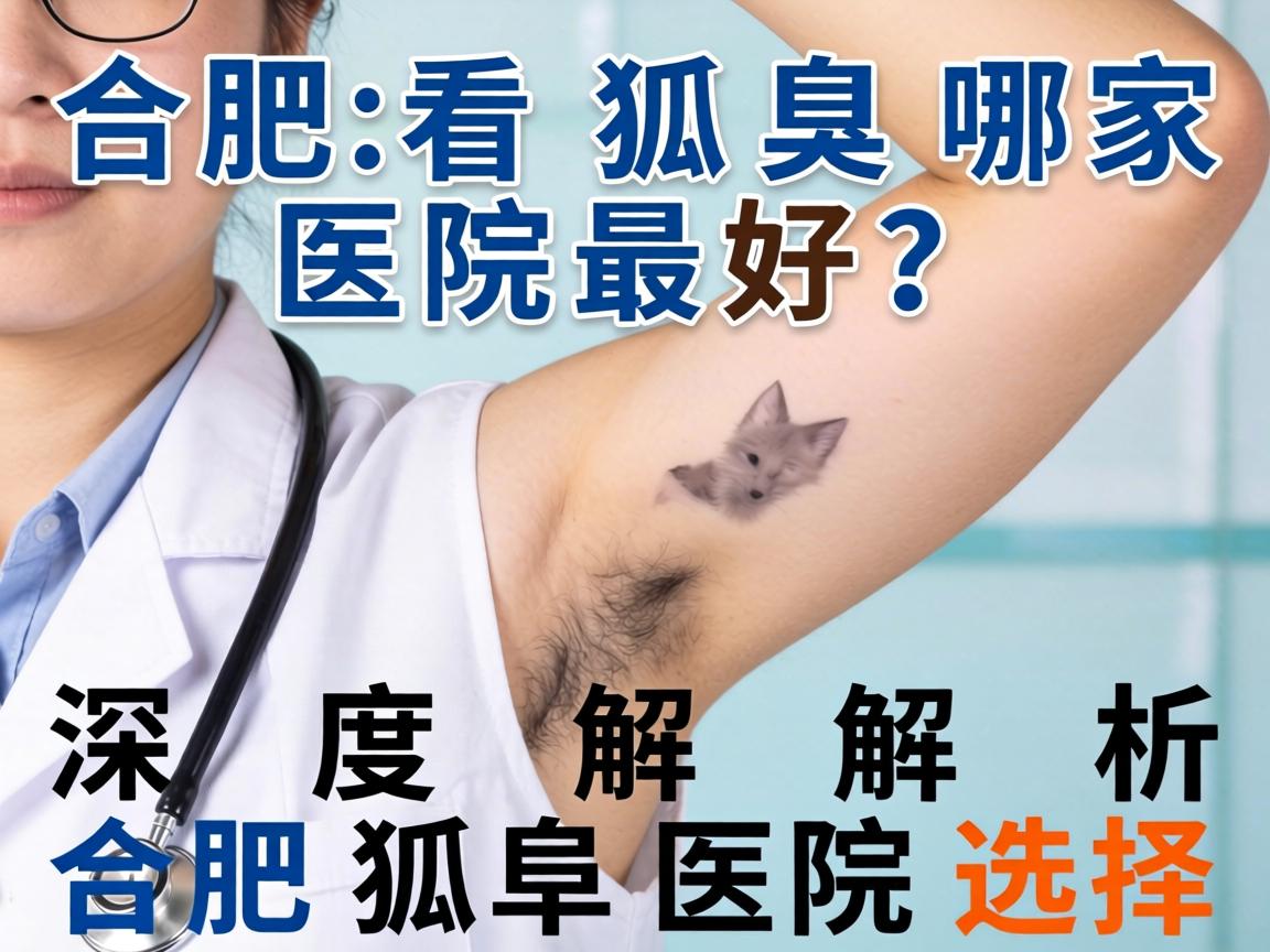 合肥看狐臭哪家医院最好？深度解析合肥狐臭医院选择