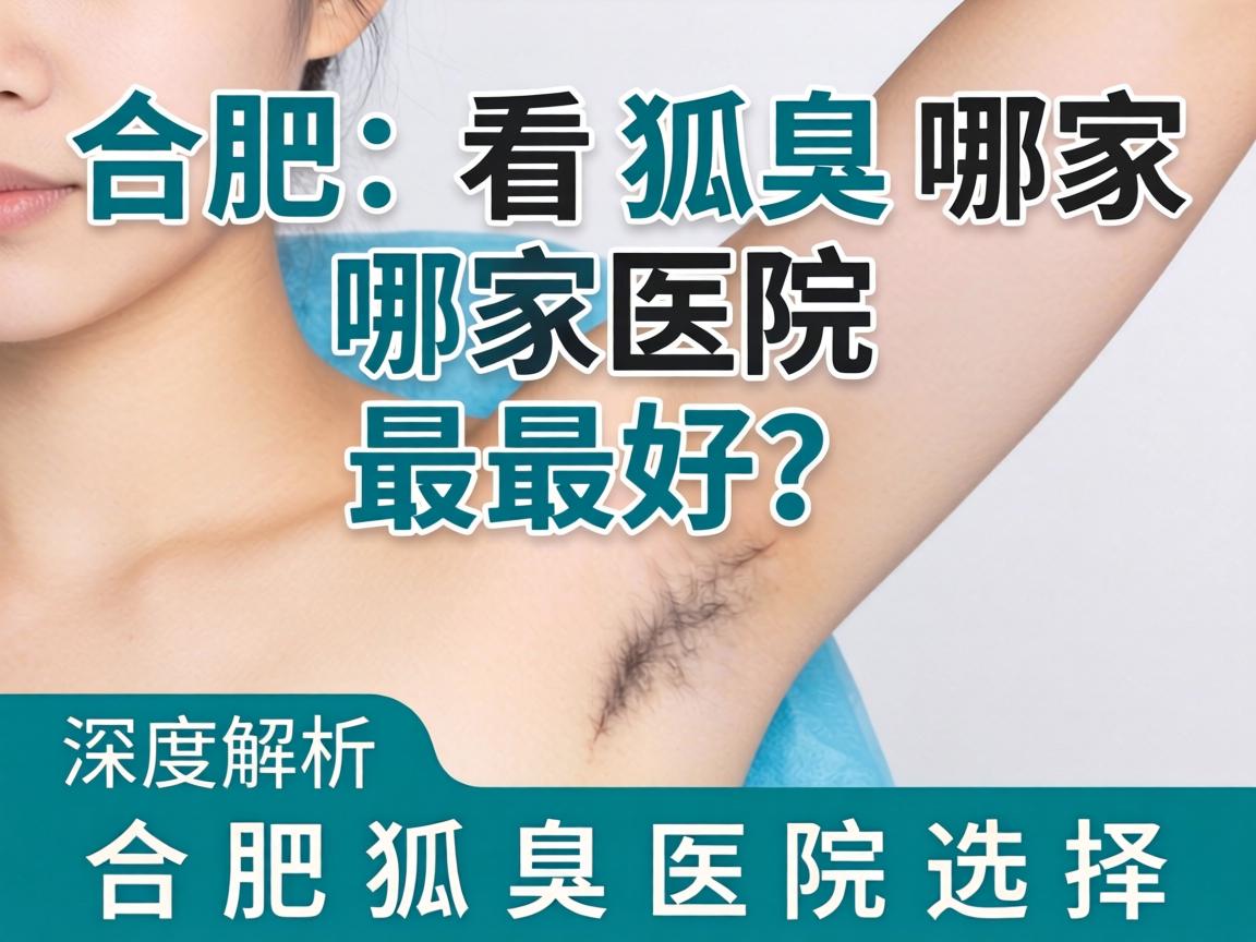 合肥看狐臭哪家医院最好？深度解析合肥狐臭医院选择