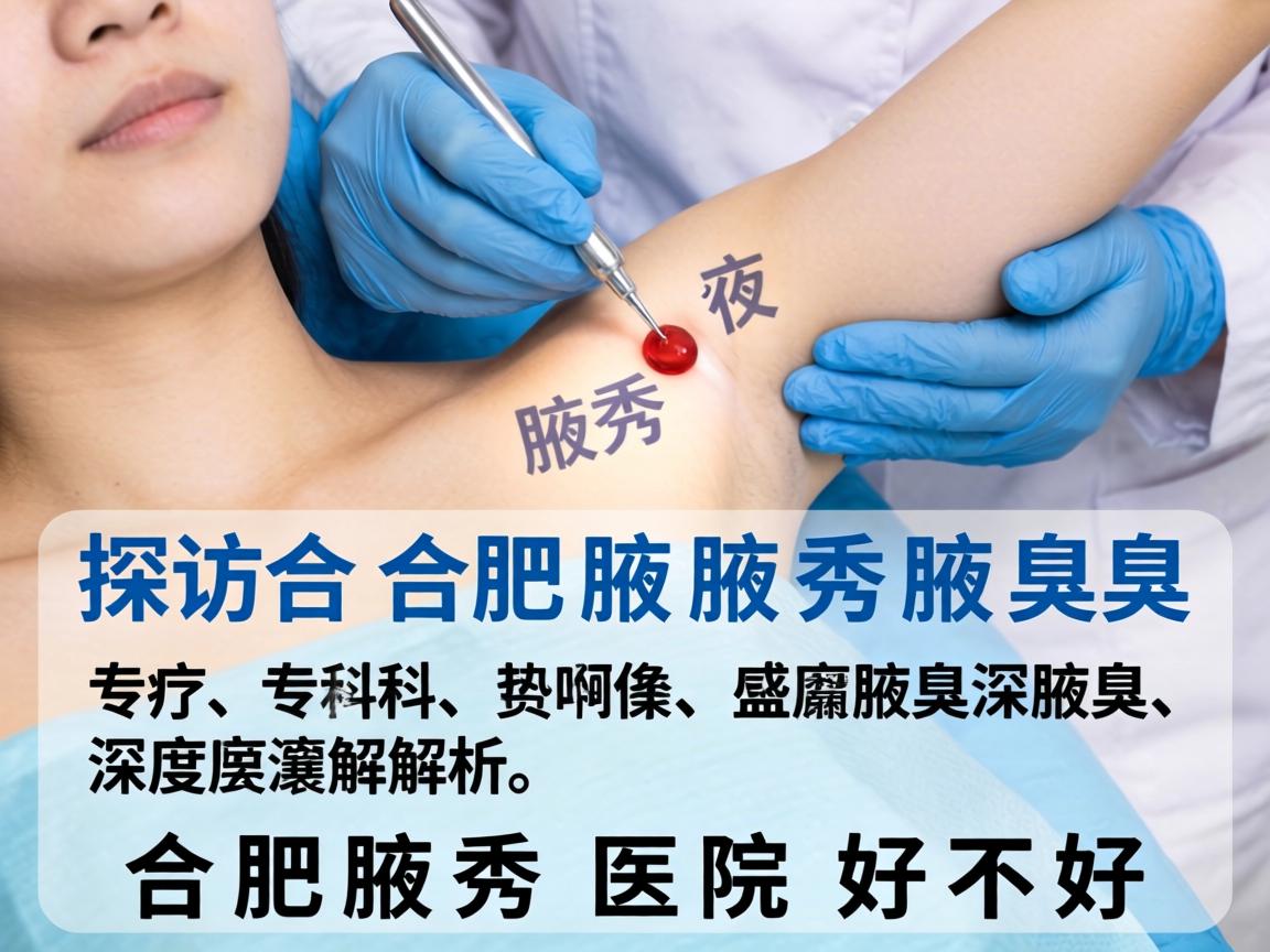 探访合肥腋秀腋臭专科，深度解析合肥腋秀医院好不好