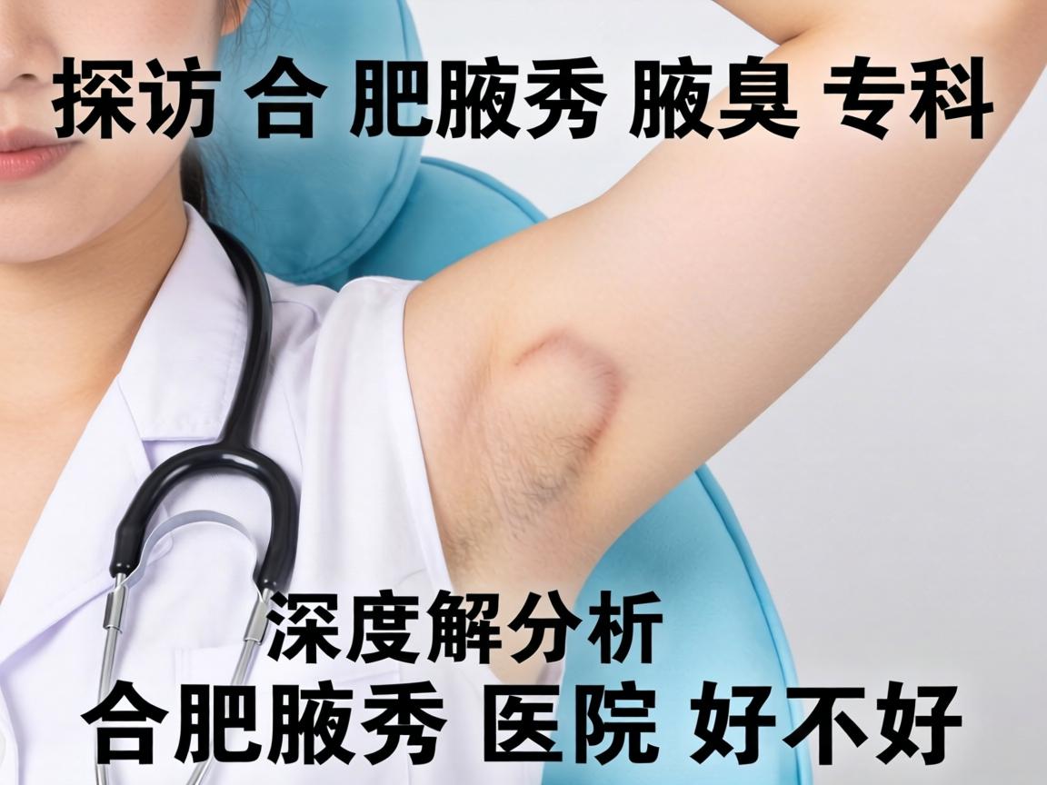 探访合肥腋秀腋臭专科，深度解析合肥腋秀医院好不好