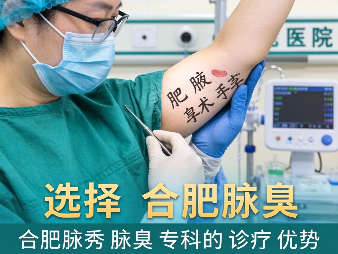 选择合肥腋臭手术医院，详解合肥腋秀腋臭专科的诊疗优势