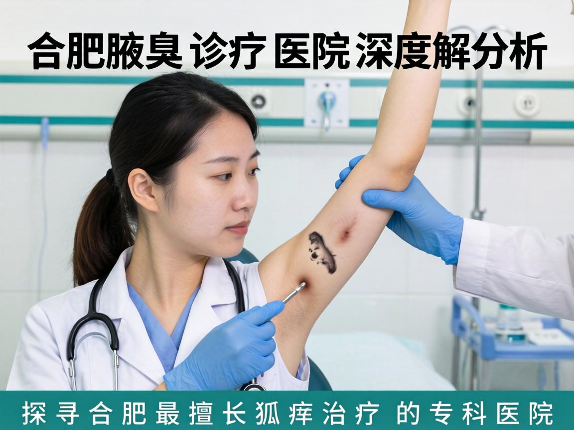 合肥腋臭诊疗医院深度解析，探寻合肥最擅长狐臭治疗的专科医院