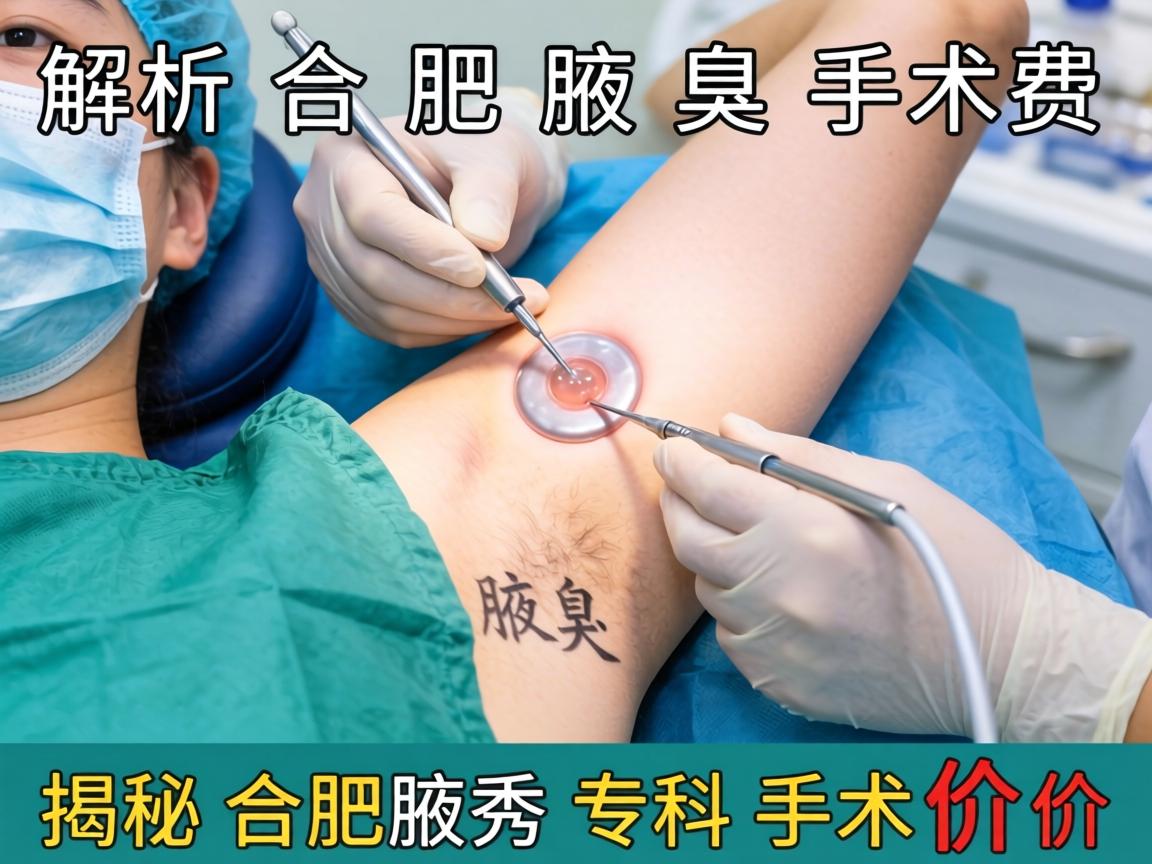 解析合肥腋臭手术费用，揭秘合肥腋秀专科手术价格
